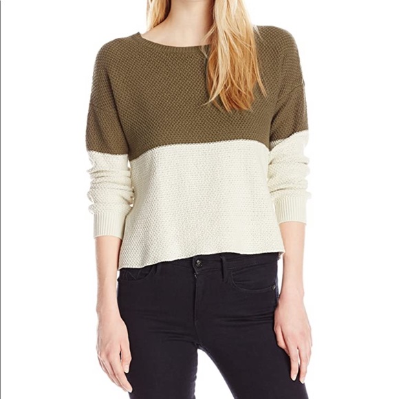 Volcom| Fine Lines Crew-Neck Boxy Pullover Sweater